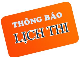 Lịch thi Học kì I – Năm học 2018-2019
