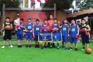 Tin vui đến với đội tuyển bóng rổ Tiểu học Trung Văn