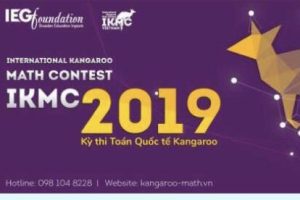 Thông báo kết quả Kỳ thi Toán Quốc tế Kangaroo 2019