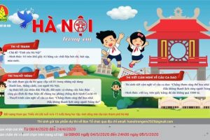 TRƯỜNG TIỂU HỌC TRUNG VĂN PHÁT ĐỘNG CUỘC THI “HÀ NỘI TRONG EM” NĂM 2020❤️