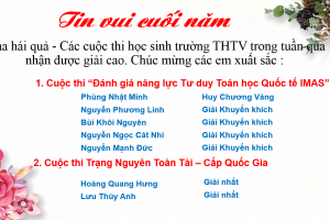 Tin vui cuối năm
