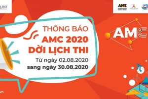 THÔNG BÁO THAY ĐỔI LỊCH THI OLYMPIC TOÁN HỌC ÚC (AMC) 2020
