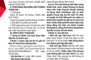 FESTIVAL TRẠNG NGUYÊN TIẾNG ANH TOÀN QUỐC 2022