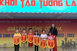 TIN VUI GIẢI CỜ VUA, CỜ TƯỚNG HỌC SINH CẤP QUẬN NĂM HỌC 2022-2023