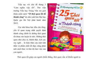 GIỚI THIỆU SÁCH TUẦN 25 THÁNG 3 NĂM 2025