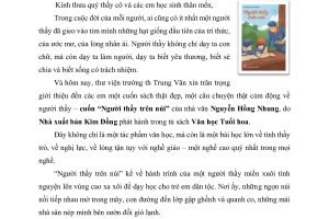 GIỚI THIỆU SÁCH TUẦN 10 THÁNG 11 NĂM 2025