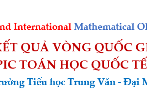 KẾT QUẢ VÒNG QUỐC GIA KỲ THI OLYMPIC TOÁN HỌC QUỐC TẾ TIMO 2025-2026